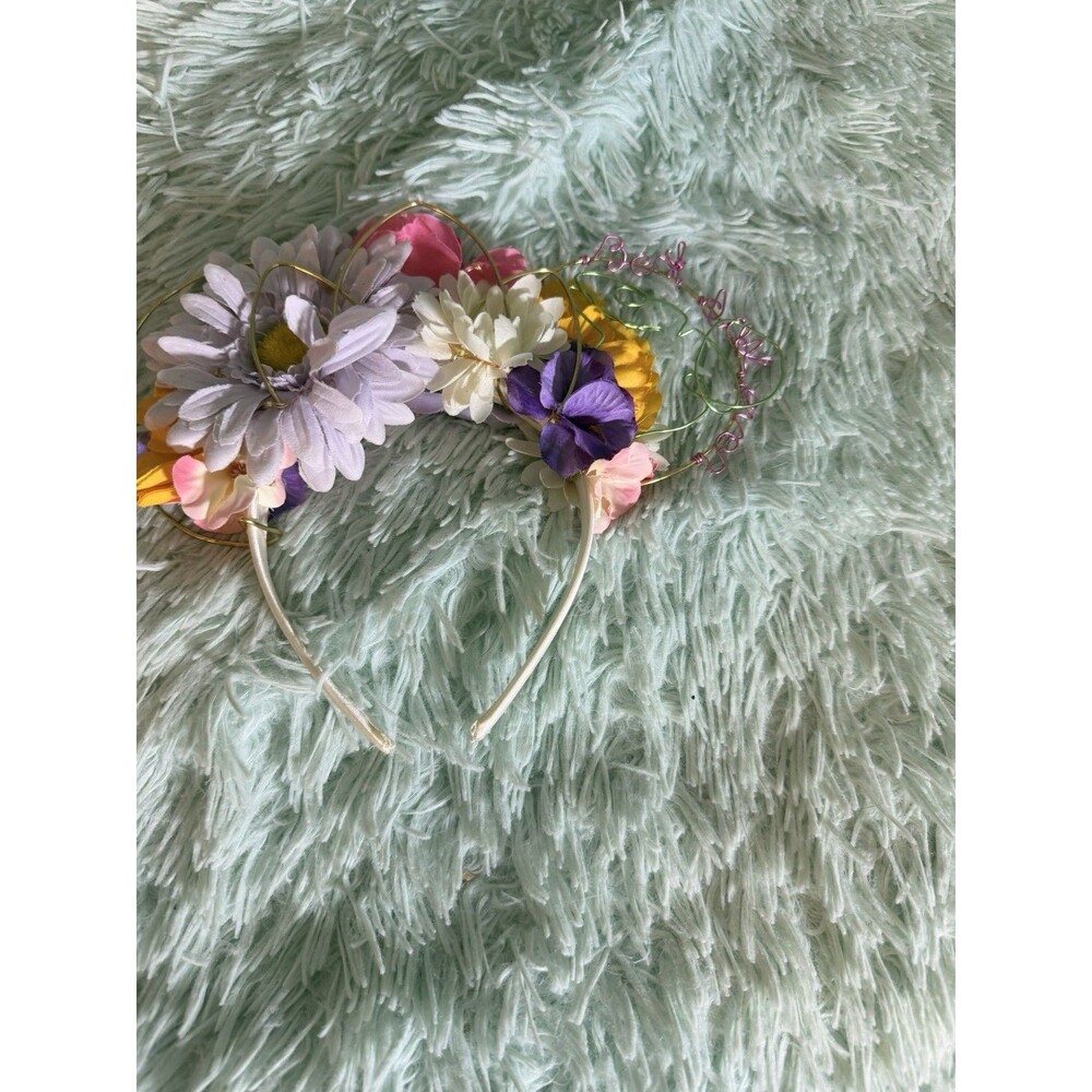 Homemade Minnie Ears Disney Daisy Flowers Headband Etsy Parks Tangled Rapunzel
